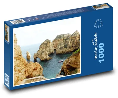 Obrázok produktu pre Puzzle 1000 Skalnaté pobrežie s útesmi - martinpuzzle