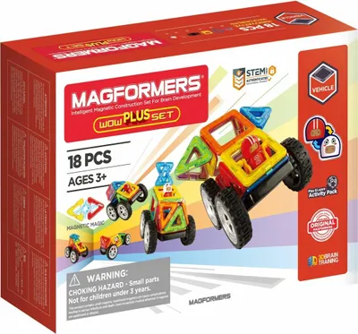 Image de Magformers Wow Plus Set 18 pièces
