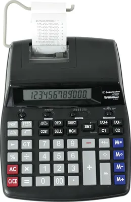 Obrázek produktu pro Soennecken Tischrechner CP3000 8663 druckend schwarz