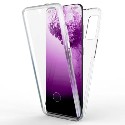 Obrázok produktu pre NALIA 360° puzdro na mobilný telefón pre Samsung Galaxy S20, priehľadný ochranný kryt slim case