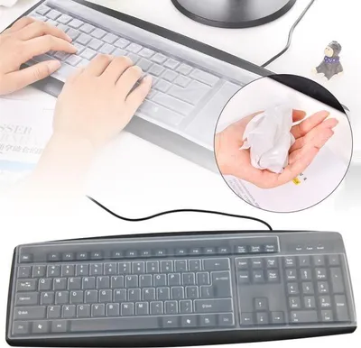 Obrázek produktu pro Silikonový chránič klávesnice, univerzální chránič klávesnice