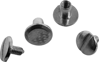 Produktbild von Minott 2 x Buchsschrauben Ø 4mm Edelstahl > silberfarben matt