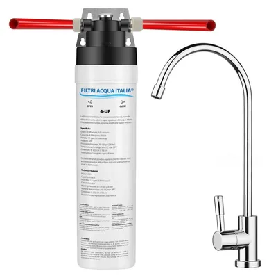 Wasserfilter-Set 4UF, Mikrofiltration, 4 Stufen, 0,01 µm