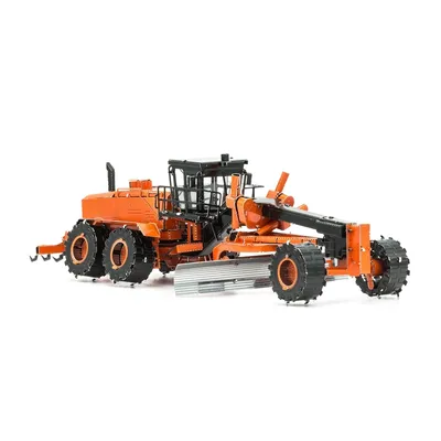 Obrázek produktu pro Metal Earth Motor Grader, Montážní sada, Motor Grader, Jakékoliv pohlaví, Kov, Náročné, Černá, Oranžová