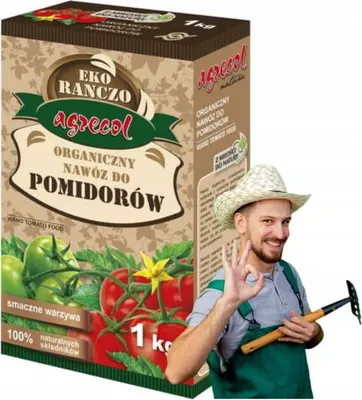 Obrázek produktu pro Organické hnojivo pro rajčata 1 kg Optimální péče o vaše plodiny