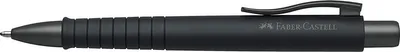 Produktbild von FABER-CASTELL Druckkugelschreiber POLY BALL XB schwarz matt