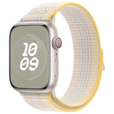 Obrázok produktu pre Pre Apple Watch SE 2023 44mm Elastický dizajn Nylonový pás na suchý zips M7