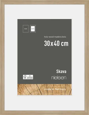 Obrázek produktu pro Nielsen Dřevěný fotorámeček Skava Dub 30x40 cm