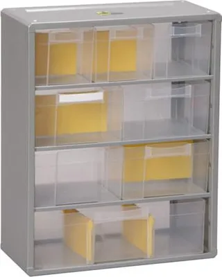 Obrázek produktu pro Kovová zásuvková skříňka s 8 zásuvkami, 300x135x373 mm