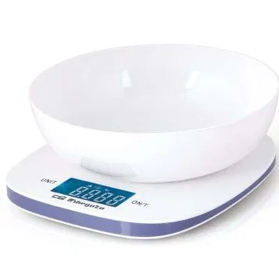 Produktbild von Elektronische Küchenwaage orbegozo pc 1014/ bis zu 5kg/weiß