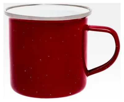 Produktbild von Emailletasse rot 360 ml