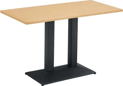 Obrázek produktu pro Kondela Jídelní bistro stůl Rinaldo Typ 2 120x60 cm - dub / černá