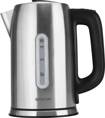 Image de Bouilloire Électrique Sencor SWK 1760BK, 1.7L, 2400W, Réglage Température 45-100°C, Maintien au Chaud 240 min, Affichage LCD