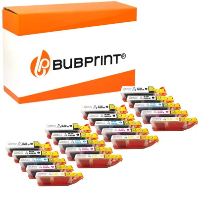 Produktbild von 20 Druckerpatronen kompatibel für Canon PGI-550 CLI-551 XL Pixma IP7200 IP7250 IX6850 MG5450 MG5550 MG5650 MG6450 MG6650 MX725 MX920 MX925