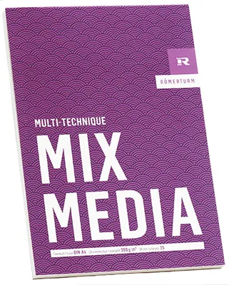 Image de RÖMERTURM 88808854 Bloc d'artiste "MIX MEDIA" DIN A3 25 feuilles(T)