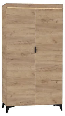 Produktbild von Schrank Ruben mit 2 Türen, Holzoptik, 195cm