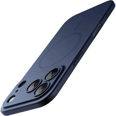 Obrázek produktu pro Tenký obal na telefon iPhone 17 Pro o velikosti 6,3 palce, kompatibilní s MagSafe, tmavě modré barvy