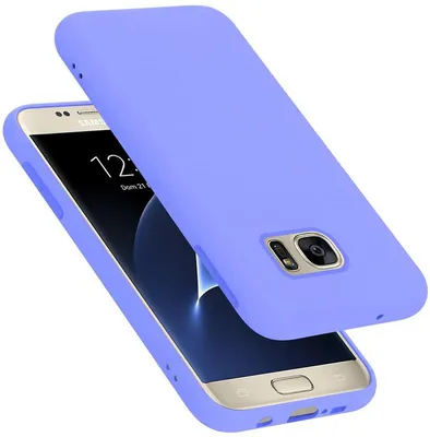 Zdjęcie produktu dla Etui ochronne Cadorabo do Samsung Galaxy S7 w kolorze fioletowym Etui na telefon komórkowy Pokrowiec TPU Etui