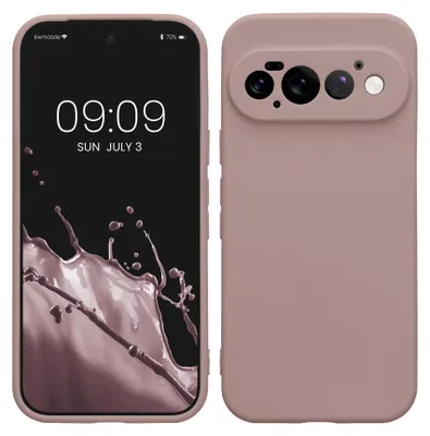 Produktbild von kwmobile Handyhülle für Google Pixel 11 Pro Hülle - weiches Handy Silikon Case - Schutzhülle Cover - Nude Lilac