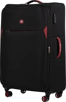 Produktbild von Großer Weichschalenkoffer DIPPER Wings 28" Schwarz, 110L, mit Zahlenschloss