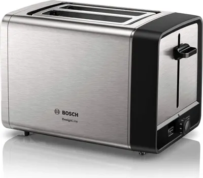 Image de BOSCH DesignLine TAT5P420DE Grille-pain, argent Acier inoxydable