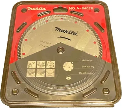Produktbild von Makita Diamantsägeblatt Diamantscheibe 180 mm Granite DIA Sägeblatt A-84078