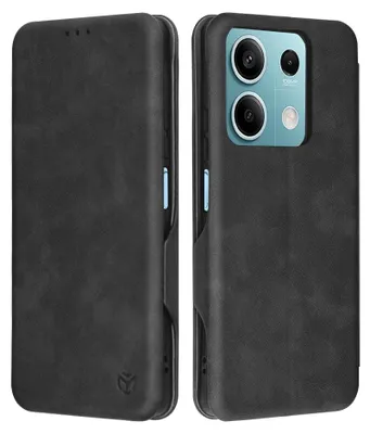 Produktbild von Techsuit Safe+ Book Wallet Klapphülle für Xiaomi Redmi Note 13 5G - Schwarz