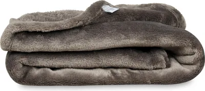 Produktbild von BONO Babydecke 75x100 Glatt Weich Flauschig Brauntöne