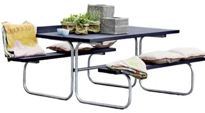 Produktbild von Plus Kombimöbel Classic 178 x 155 x 73 cm schwarz