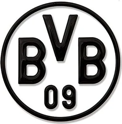 Obrázok produktu pre Nálepka na auto BORUSSIA DORTMUND BVB čierna NEW