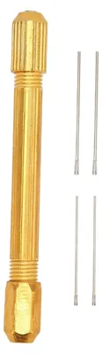 Puppenhaar-Wurzelwerkzeug-Set, 4 Nadeln, 0,6/0,8 mm