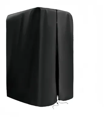 Productafbeelding van Opvouwbare loopbandhoes, waterdicht met rits en trekkoord, 107x102x163 cm