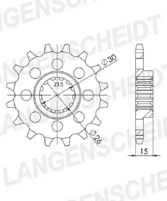 Immagine prodotto di Pignone Supersprox 525 16T