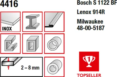 Obrázek produktu pro Bimetalový pilový kotouč MPS, frézovaný a seřízený Celková délka 230 / délka zubů 210 mm, rozteč zubů 1,8 mm : 230 mm : 1,8 mm Celková délka: 230 mm Rozteč zubů: 1,8 mm