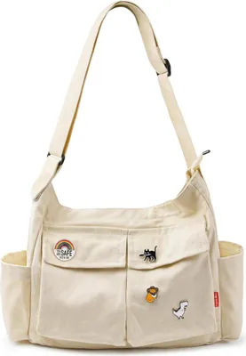 Obrázek produktu pro Captain Blues plátěná messenger bag taška přes rameno crossbody tote hobo bag pro ženy a muže