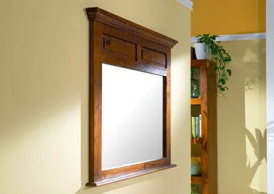 Produktbild von MASSIVMOEBEL24Spiegel Akazie 110x6x87 honig lackiert OXFORD #0328