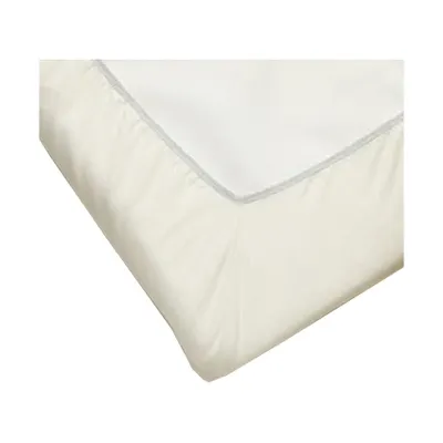 Produktbild von BabyBjörn Campingbettchen Spannbettlaken Gebrochen Weiß