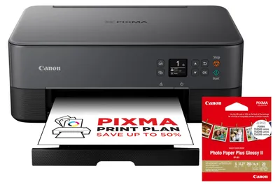 Obrázok produktu pre Canon PIXMA TS5350i, Inkjet, Farebná tlač, 4800 x 1200 DPI, Farebné kopírovanie, A4, Čierna