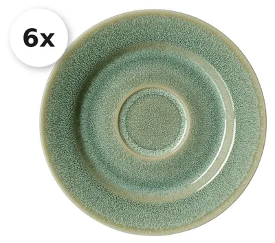 Produktbild von Untertasse zu Espressotasse 12,5cm 6er Set Borneo