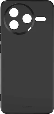 Zdjęcie produktu dla Silikonowe etui SPACECASE Silicone Case do Poco F7 Pro Czarny