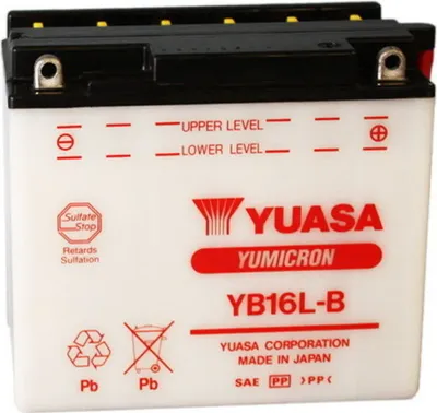 Imagen del producto de Batería Yuasa YB16L-B, 12V/19Ah