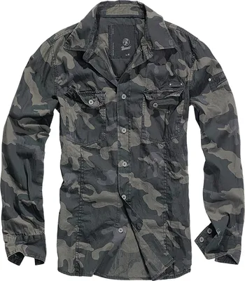 Immagine prodotto di Brandit Slim Worker Shirt darkcamo - L