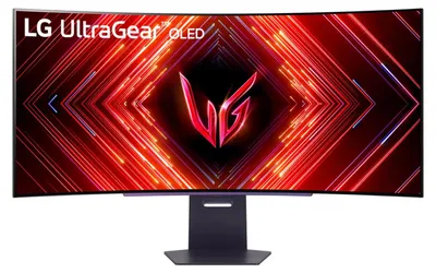 Image de LG 45" 45GS95QX-B UltraGear Curved OLED 21:9