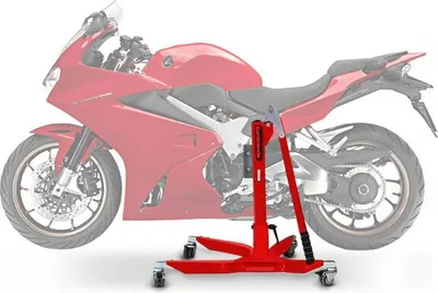 Immagine prodotto di Cavalletto centrale CS Power Classic per Honda VFR 800 F 02-13 Rosso