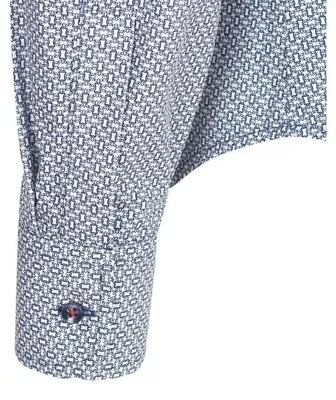 Imagen del producto de Di Selentino - Camisa "Marruecos" para mujer, corte ajustado, modelo NA747 (XL) (Azul)