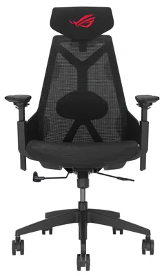 Produktbild von ASUS ROG Destrier Core, Universal-Gamingstuhl, 150 kg, Gepolsterter Sitz, Netz-Rückenlehne, 165 cm, 185 cm