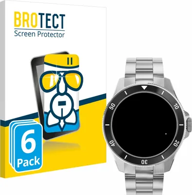 Produktbild von 6x BROTECT Schutzglas für Withings ScanWatch Nova (42 mm) Schutzfolie Panzer Folie Glas Display Schutz klar