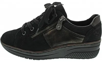 Produktbild von Rieker Halbschuh schwarz in Gr. 38