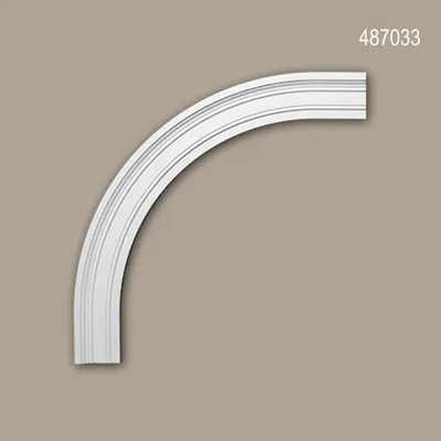 Produktbild von Profhome 487033 Bogenrahmen Fassadenelement Fensterumrandung Zierelement