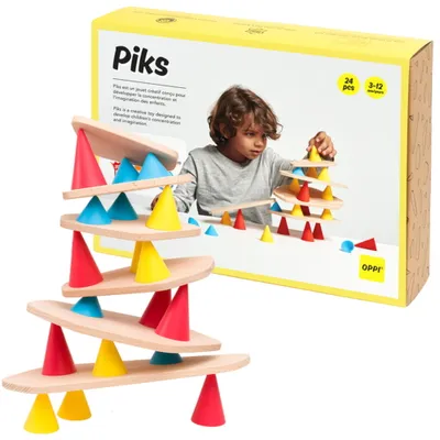 Obrázok produktu pre Stavebnica Creative Blocks Piks Small 24 kusov OPPI